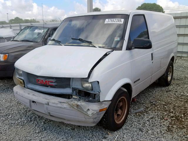 1GTDM19W51B500485 - 2001 GMC SAFARI XT WHITE photo 2