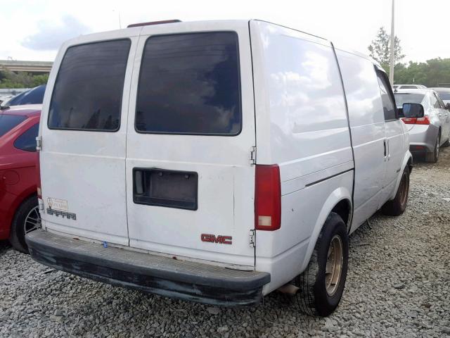 1GTDM19W51B500485 - 2001 GMC SAFARI XT WHITE photo 4