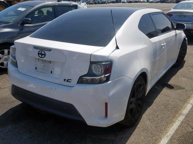 JTKJF5C71E3078228 - 2014 TOYOTA SCION TC თეთრი ფოტო 4