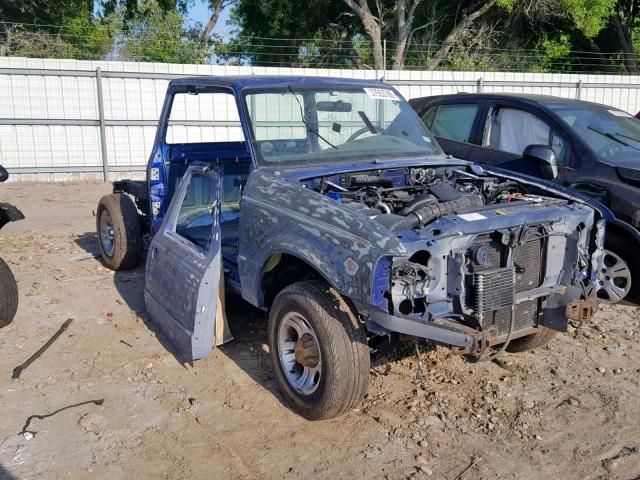 1FTYR44U65PA57296 - 2005 FORD RANGER SUP BLUE photo 1