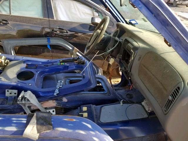 1FTYR44U65PA57296 - 2005 FORD RANGER SUP BLUE photo 5