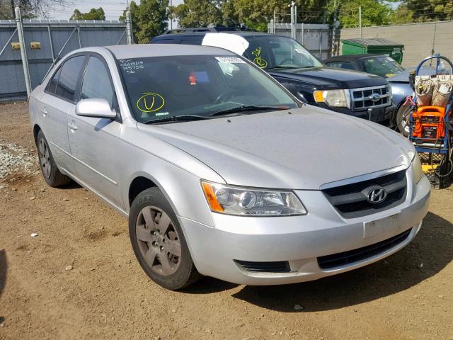 5NPET46CX6H060577 - 2006 HYUNDAI SONATA GL SILVER photo 1