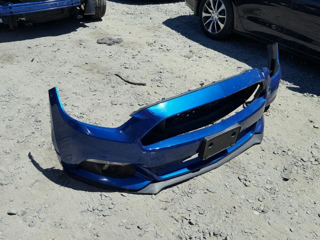 1FA6P8CF9H5323889 - 2017 FORD MUSTANG GT BLUE photo 9