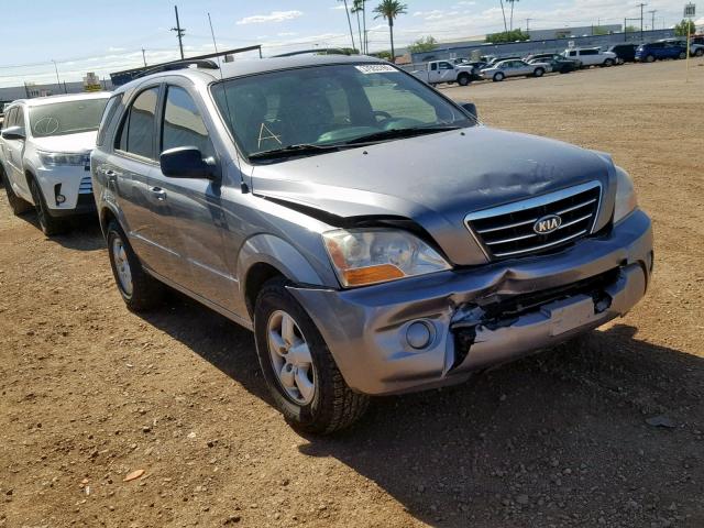 KNDJD735X85808430 - 2008 KIA SORENTO EX GRAY photo 1