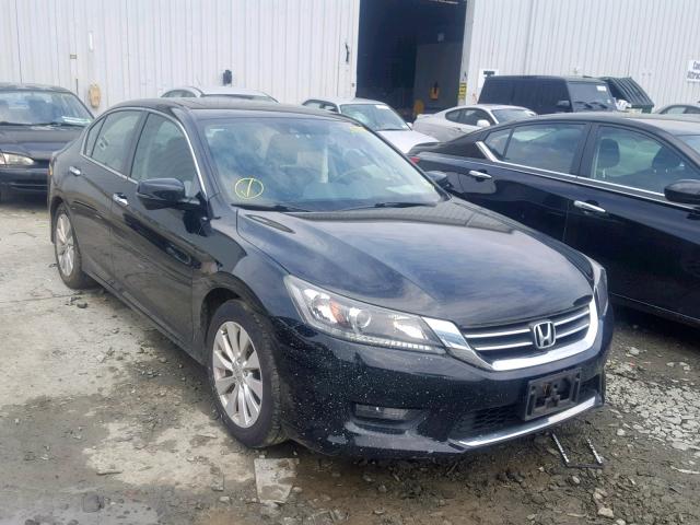 1HGCR2F81EA160967 - 2014 HONDA ACCORD EXL BLACK photo 1