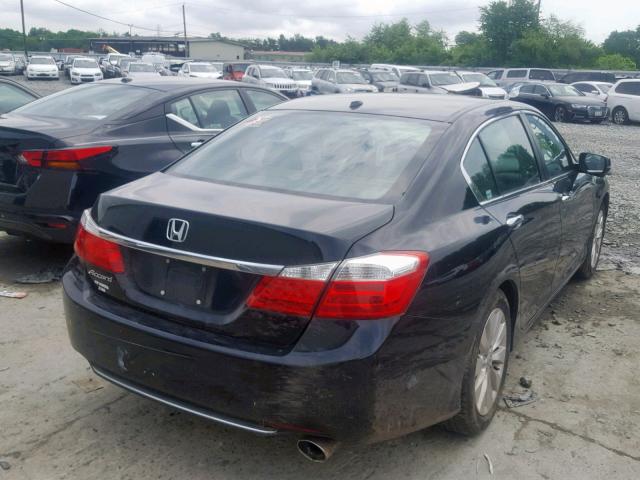 1HGCR2F81EA160967 - 2014 HONDA ACCORD EXL BLACK photo 4