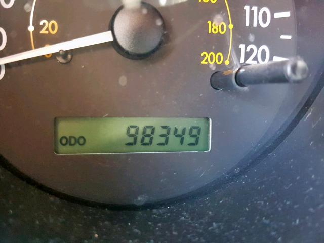 KL1TD66657B758633 - 2007 CHEVROLET AVEO BASE წითელი ფოტო 8