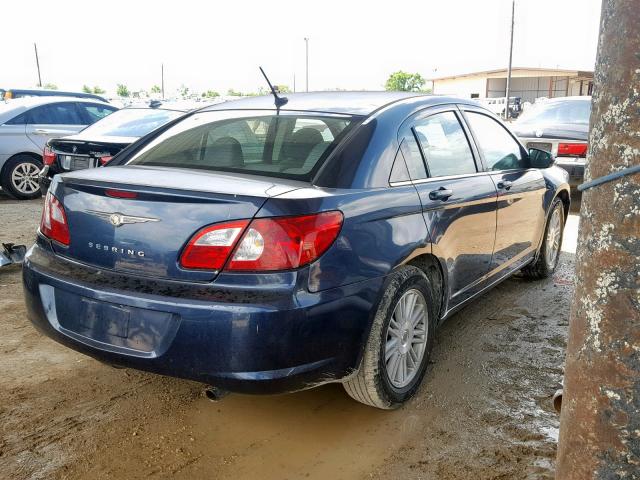 1C3LC56K17N506299 - 2007 CHRYSLER SEBRING TO BLUE photo 4