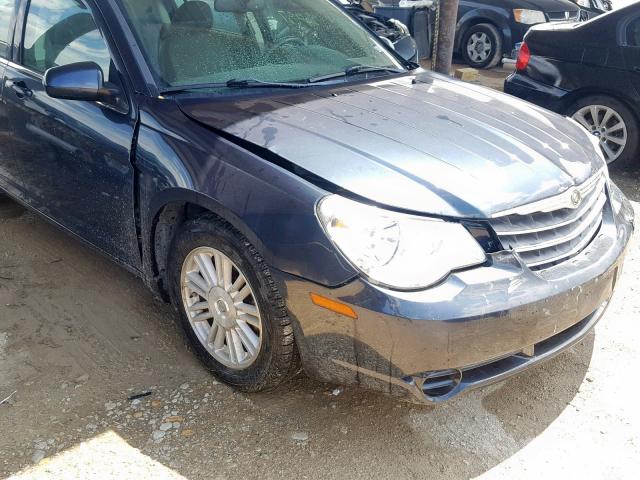 1C3LC56K17N506299 - 2007 CHRYSLER SEBRING TO BLUE photo 9