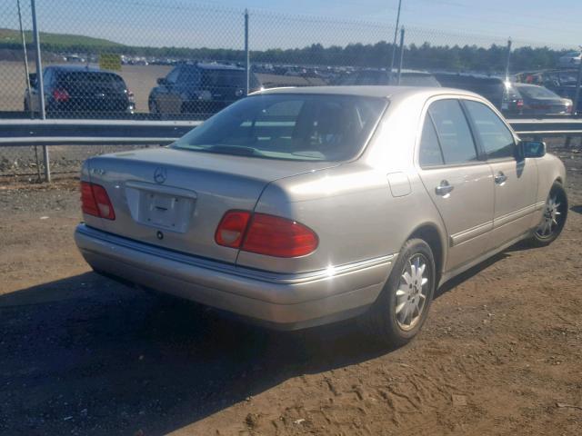 WDBJF65H4XA874827 - 1999 MERCEDES-BENZ E 320 TAN photo 4