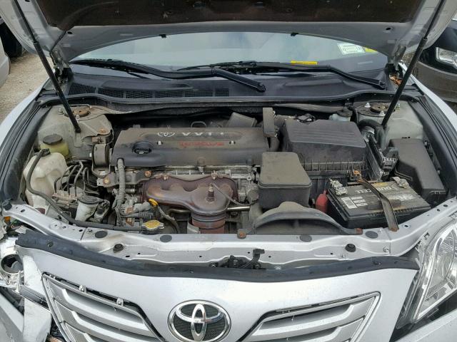 4T1BE46KX7U509036 - 2007 TOYOTA CAMRY NEW SILVER photo 7