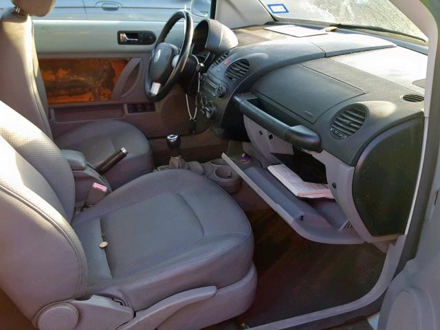 3VWCM31Y44M335429 - 2004 VOLKSWAGEN NEW BEETLE ლურჯი ფოტო 5