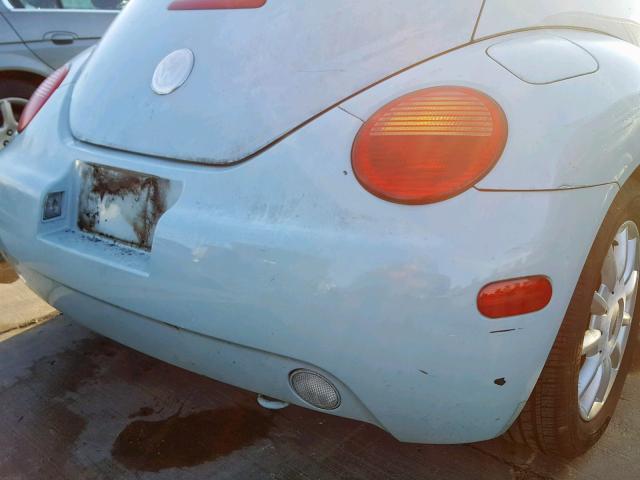 3VWCM31Y44M335429 - 2004 VOLKSWAGEN NEW BEETLE ლურჯი ფოტო 9