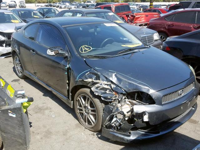 JTKDE177650056343 - 2005 TOYOTA SCION TC ნაცრისფერი ფოტო 1