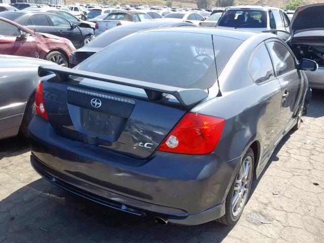 JTKDE177650056343 - 2005 TOYOTA SCION TC ნაცრისფერი ფოტო 4