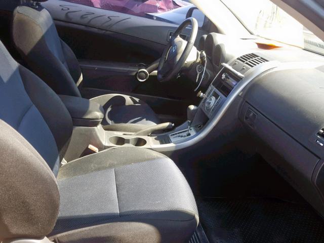 JTKDE177650056343 - 2005 TOYOTA SCION TC ნაცრისფერი ფოტო 5
