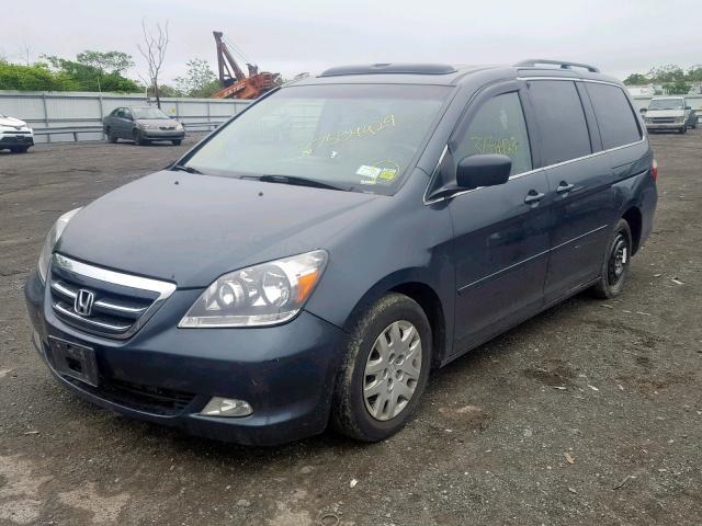 5FNRL38876B074892 - 2006 HONDA ODYSSEY TO CHARCOAL photo 2