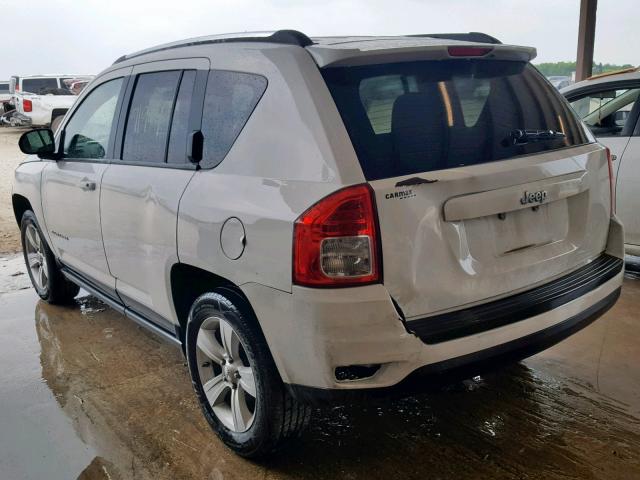 1J4NT1FB3BD271510 - 2011 JEEP COMPASS SP თეთრი ფოტო 3