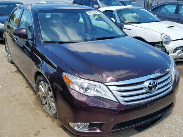 4T1BK3DB7BU373446 - 2011 TOYOTA AVALON BAS PURPLE photo 1