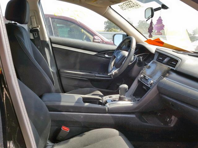 19XFC2F78GE228332 - 2016 HONDA CIVIC EX BLACK photo 5