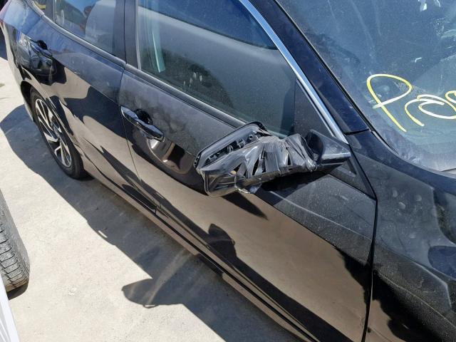 19XFC2F78GE228332 - 2016 HONDA CIVIC EX BLACK photo 9