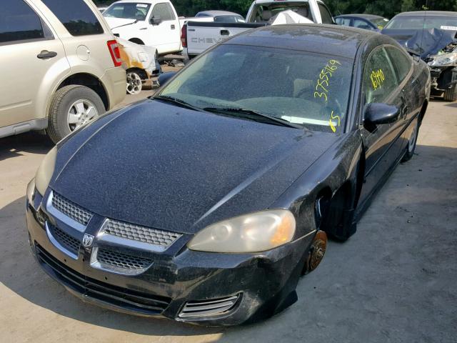 4B3AG42G15E027946 - 2005 DODGE STRATUS SX BLACK photo 2