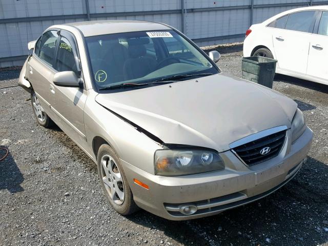 KMHDN46D65U105710 - 2005 HYUNDAI ELANTRA GL TAN photo 1