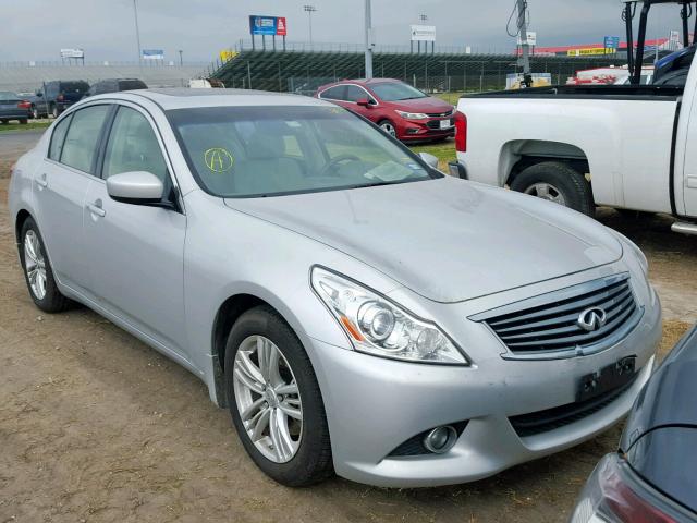 JN1CV6AP4DM722019 - 2013 INFINITI G37 BASE SILVER photo 1