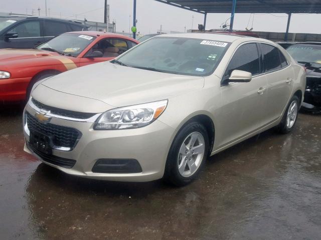 1G11C5SA4GF128367 - 2016 CHEVROLET MALIBU LIM BEIGE photo 2