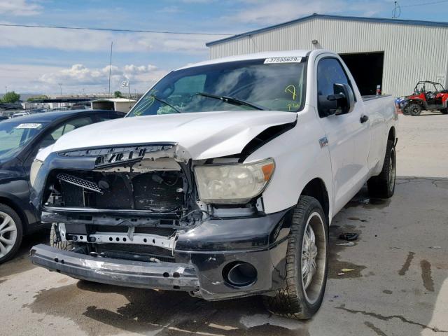 5TFLV52127X008913 - 2007 TOYOTA TUNDRA WHITE photo 2