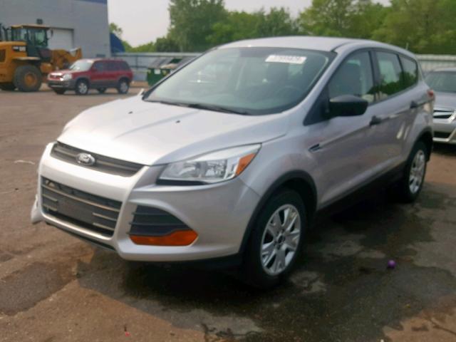 1FMCU0F75EUD44215 - 2014 FORD ESCAPE S SILVER photo 2