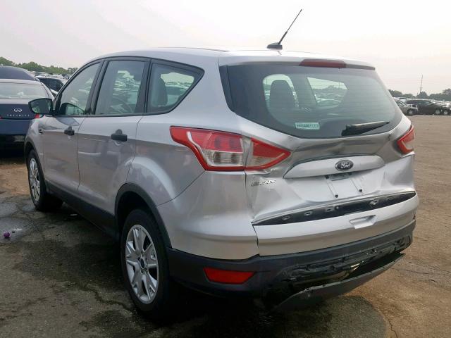 1FMCU0F75EUD44215 - 2014 FORD ESCAPE S SILVER photo 3