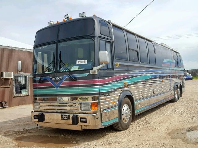 2P9M33402N1001477 - 1992 PREVOST BUS SILVER photo 2