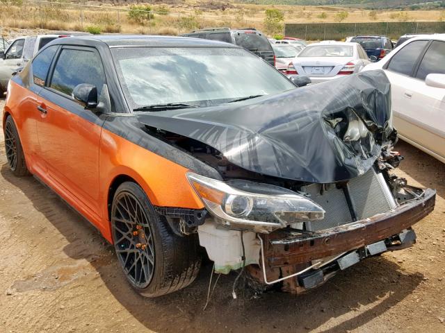 JTKJF5C73FJ006640 - 2015 TOYOTA SCION TC ორფეროვანი ფოტო 1