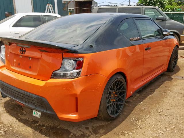 JTKJF5C73FJ006640 - 2015 TOYOTA SCION TC ორფეროვანი ფოტო 4