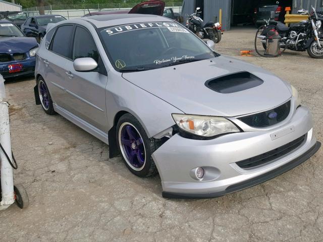 JF1GH7G62AG803918 - 2010 SUBARU IMPREZA WR SILVER photo 1