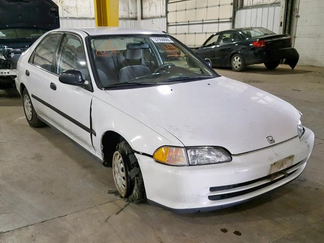 1HGEG8644SL066516 - 1995 HONDA CIVIC DX WHITE photo 1