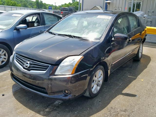 3N1AB6AP4BL664663 - 2011 NISSAN SENTRA 2.0 BLACK photo 2