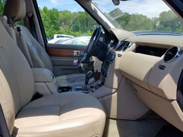 SALAC2D43AA522839 - 2010 LAND ROVER LR4 მწვანე ფოტო 5