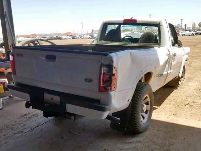 1FTYR10U82PA45764 - 2002 FORD RANGER WHITE photo 4