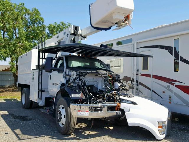 1FDWF7DC2HDB11249 - 2017 FORD F750 SUPER WHITE photo 1