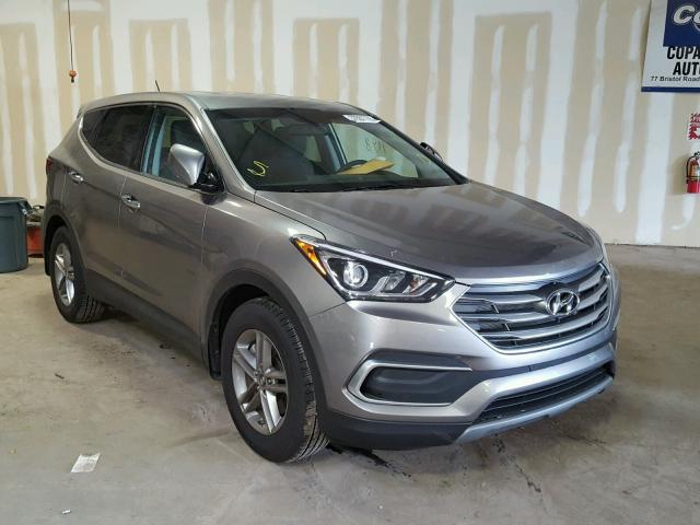 5NMZTDLB6JH102634 - 2018 HYUNDAI SANTA FE S SILVER photo 1