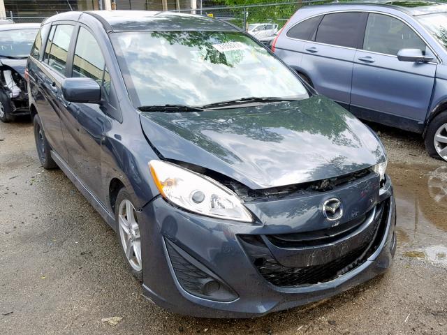 JM1CW2CL4C0123138 - 2012 MAZDA 5 BLACK photo 1