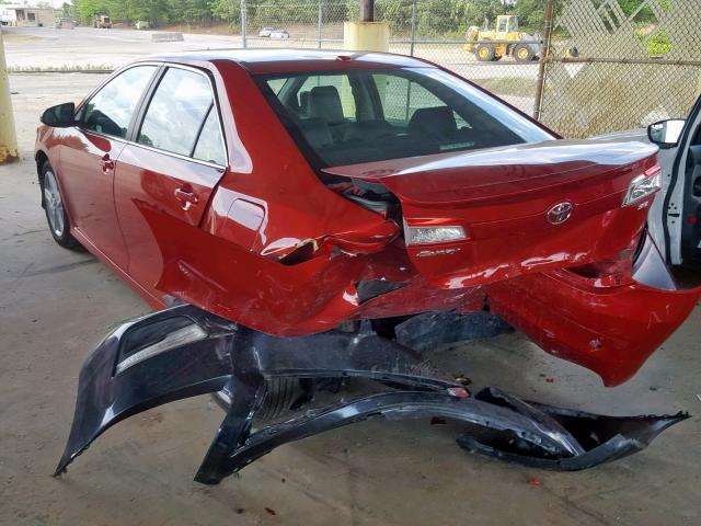 4T1BF1FK5CU536070 - 2012 TOYOTA CAMRY BASE RED photo 3