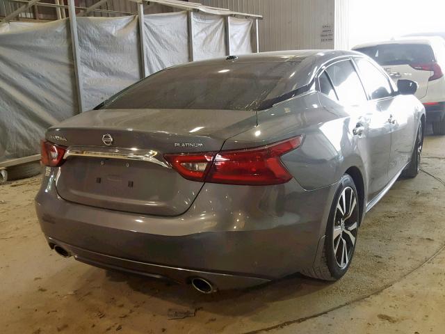 1N4AA6AP6HC364472 - 2017 NISSAN MAXIMA 3.5 GRAY photo 4