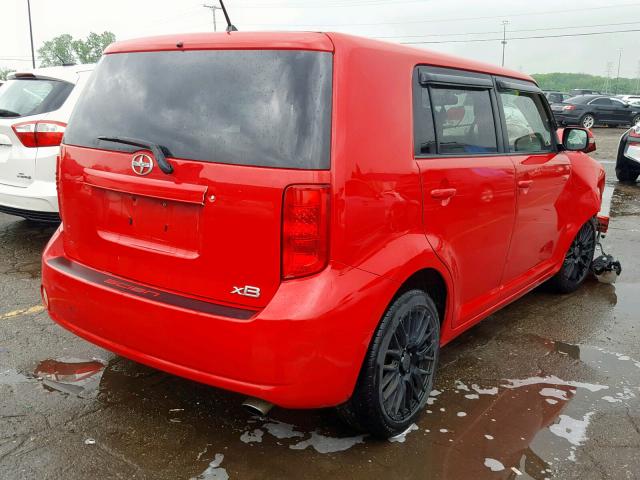 JTLKE50E991096287 - 2009 TOYOTA SCION XB 红色 照片 4
