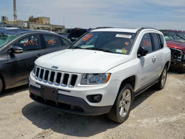 1J4NF1FB8BD282980 - 2011 JEEP COMPASS SP თეთრი ფოტო 2
