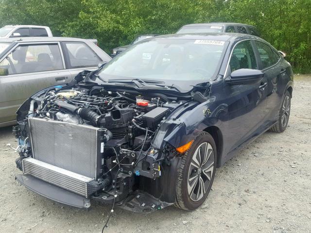 19XFC1F78GE219852 - 2016 HONDA CIVIC EXL 蓝色 照片 2