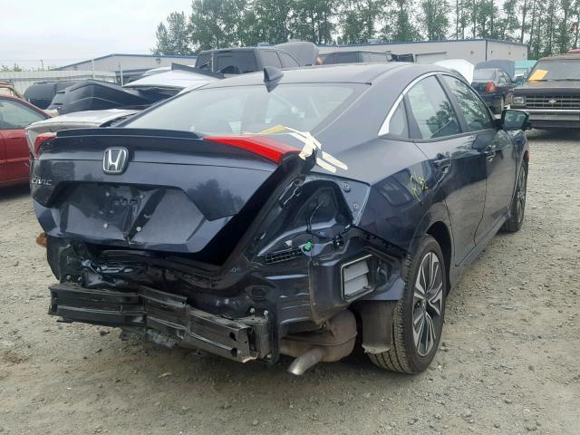 19XFC1F78GE219852 - 2016 HONDA CIVIC EXL 蓝色 照片 4