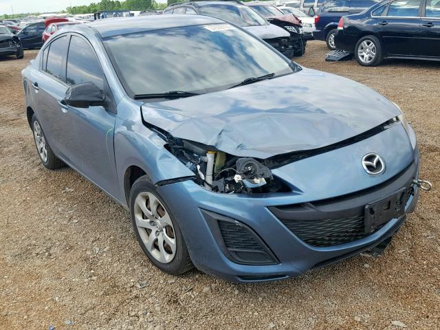 JM1BL1UF9B1362183 - 2011 MAZDA 3 I GREEN photo 1